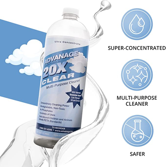 ADVANAGE 20X (Clear/Odorless) 12 Quarts